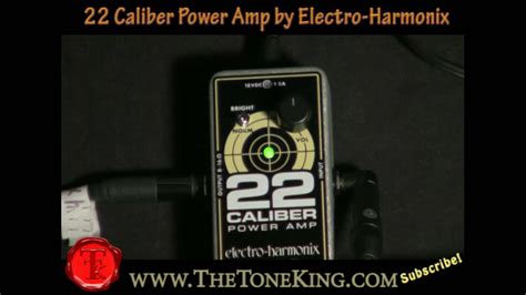 Worlds Smallest Guitar Amp Head Electro Harmonix 22 Caliber Ehx