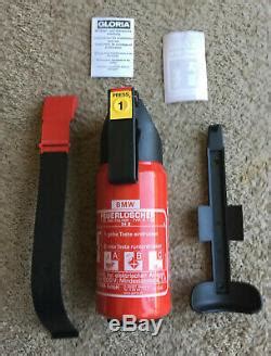 Well, it's the most vital thing you can have in your vehicle for safety. NEW BMW Under seat FIRE EXTINGUISHER Gloria e28 e24 e23 M5 ...