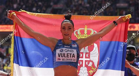 World Champion Long Jump Ivana Vuleta Editorial Stock Photo Stock