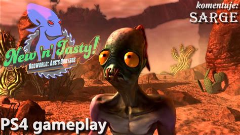 Oddworld Abes Oddysee New N Tasty Ps4 Gameplay Świetny Remake