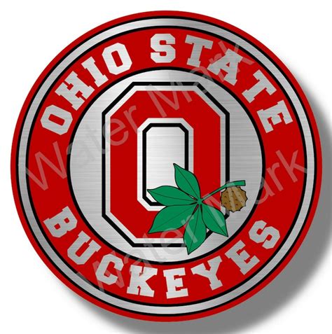 Ohio State Buckeyes Big 10 College Football Sticker Decal Etsy