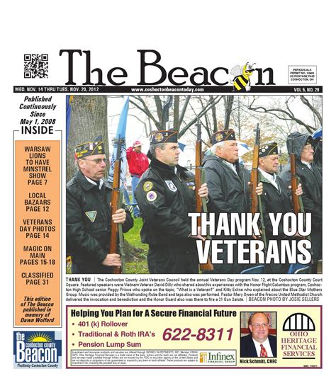 November 14 2012 Coshocton County Beacon By The Coshocton County