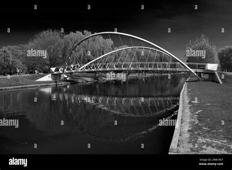 The Butterfly Bridge Over The River Great Ouse Bedford Town