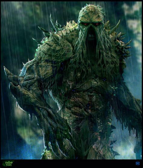Artstation Swamp Thing Early Concept Art