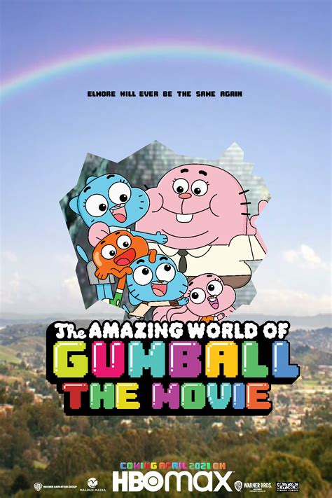 The Amazing World Of Gumball The Movie Poster 2 By Abfan21 On Deviantart