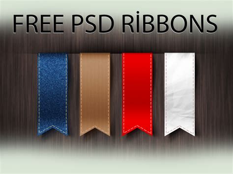 Free 35 Vector Ribbon Designs In Psd