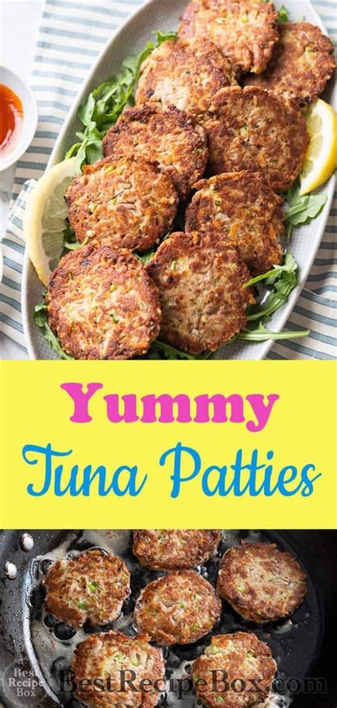 Easy Tuna Patties Recipe Low Carb And Paleo Bestrecipebox Tuna