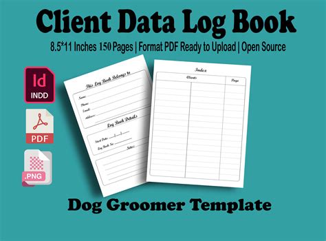 Client Logbook Graphic By Lm Designer · Creative Fabrica