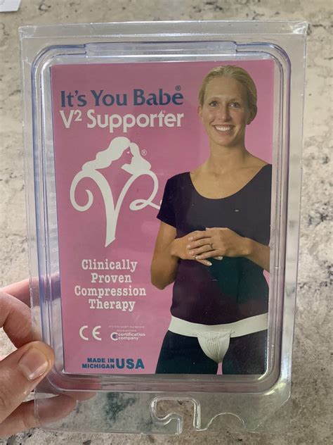 V2 Supporter By Its You Babe Compression Therapy Vulvar Varicosities Support Sm 797734989625 Ebay