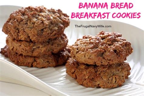 Easy Banana Bread Breakfast Cookies