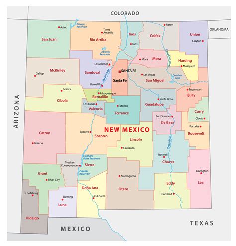 Brain mri atlases may be used to characterize brain structural changes across the life course. New Mexico Maps & Facts - World Atlas