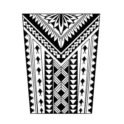 Wrap Around Arm Polynesian Tattoo Design Pattern Aboriginal Samoan