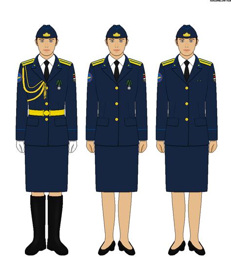 Krasnarus Female Full Dress Uniform Air Force By