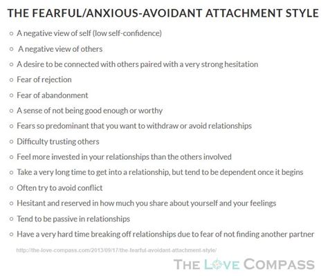 People with an anxious attachment style, also called preoccupied attachment disorder, often feel nervous about being separated from their partner. 114 best Attachment images on Pinterest | Attachment ...