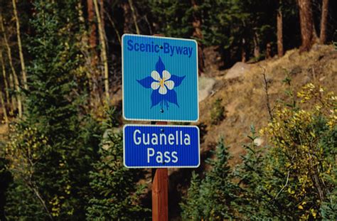 Guanella Pass Scenic Byway Colorado Signage For Guanella Flickr