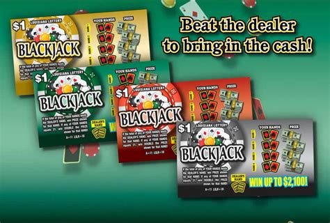 Louisiana Lottery's BLACKJACK Scratch-Off Game - YouTube