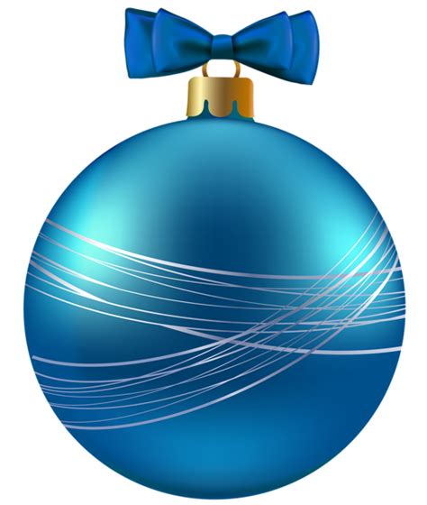Blue Christmas Ornament Png Clipart Image Blue Christmas Ornaments
