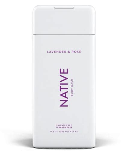 Ewg Skin Deep® Native Body Wash Lavender And Rose 2019 Formulation