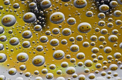 Day 102 Dont Worry Be Happy Smiley Water Drops Face Photo