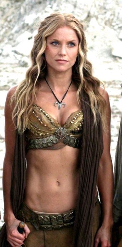 Some Ellen Hollman Belly Appreciation From The Scorpion King 4 Quest
