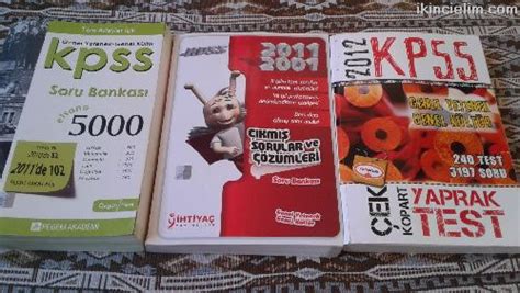 Kpss Kitapları Satılık Kpss Soru Bankaları