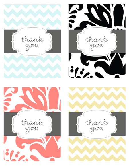 Get started by clicking on a thank you card design, then click customize. Musings of an Average Mom: Free Printable Thank You Cards