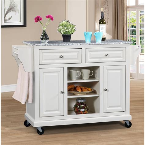 Wildon Home Kitchen Island With Granite Top And Reviews