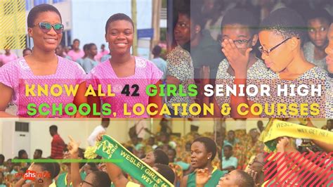 Know All 42 Girls Senior High Schools Location And Courses Youtube