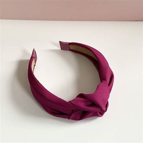 Satin Knotted Headband Multiple Colours By Tayla Tayla