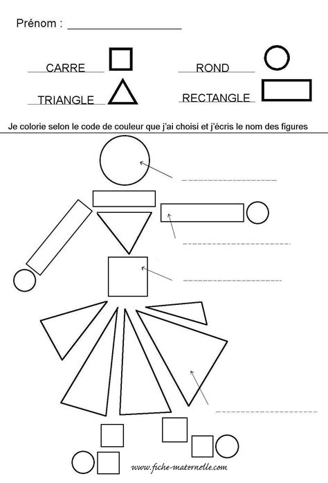 Reconnaître les formes géométriques en maternelle en moyenne section
