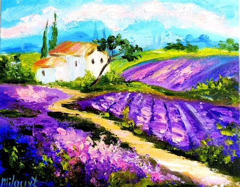 Tuscany Painting Palette Knife Oil Painting On Canvas Etsy Uk