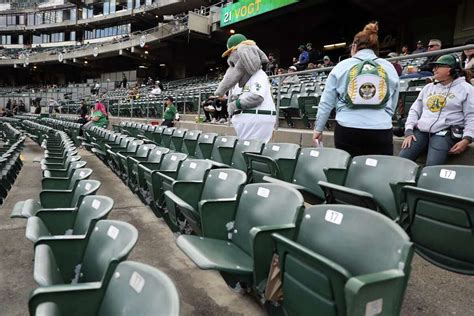 Oakland As See Empty Coliseum Seats Amid Fan Frustration