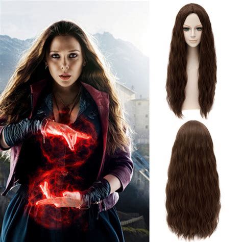 avengers 2 age of ultron scarlet witch cosplay wig wanda maximoff wig