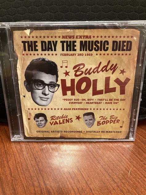 The Day The Music Died Buddy Holly Ritchie Valens And The Big Bopper New Ebay
