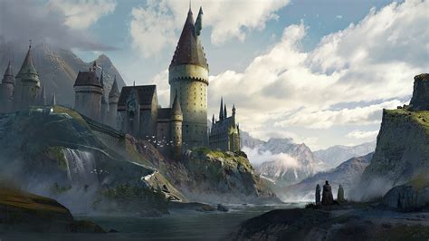 Hogwarts Castle Aesthetic Harry Potter Desktop Wallpaper Free For 2275