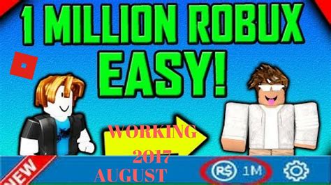 How To Get 1 Million Free Robux With This Hack Youtube
