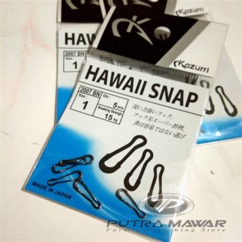 Jual Interlock Snap Pancing Hooked Hawai Nice Kazurri Kuat Untuk Peniti