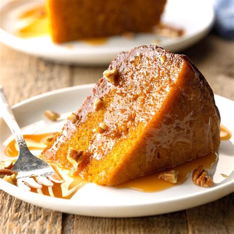 Caramel Pecan Pumpkin Cake Recipe How To Make It