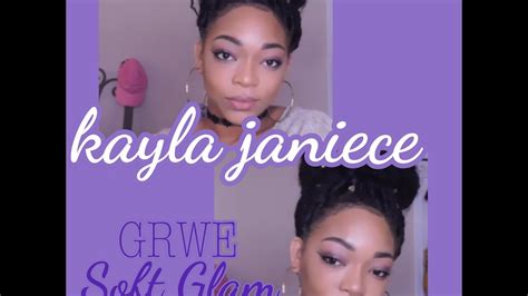 GRWM Soft Glam Nude Kayla Janiece YouTube