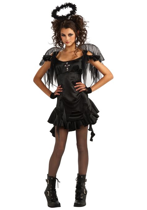 Teen Girls Gothic Angel Costume Dark Angel Costume Ideas