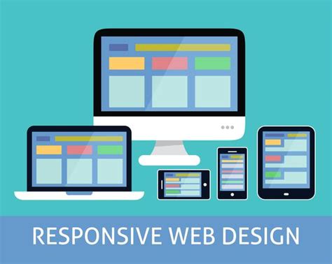 Responsive Web Design Concept 460215 Vector Art At Vecteezy