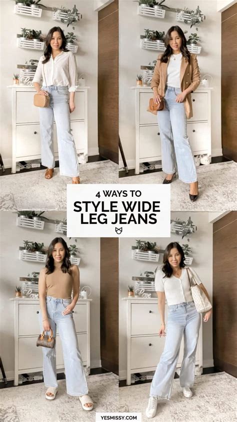Wide Leg Jeans Outfits That Everyone Can Wear YesMissy