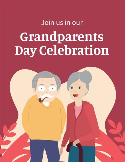 Grandparents Day Template In Word Free Download