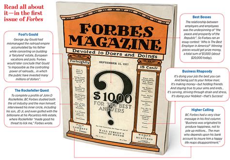 Heres How The First Ever Forbes Magazine Issue Looked Like Forbes India