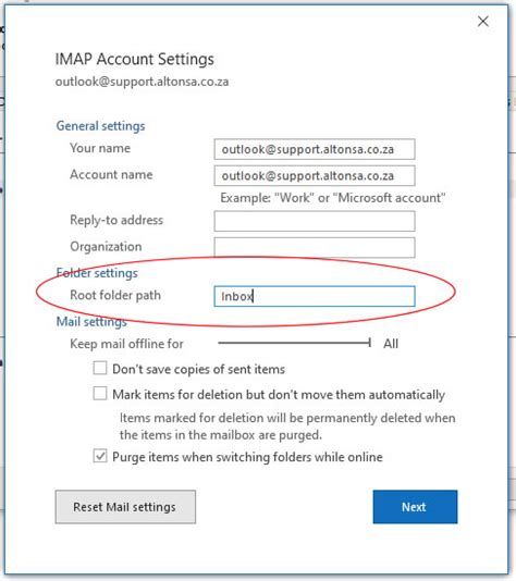 Setting Up Microsoft Outlook 2016 Hacsecurity