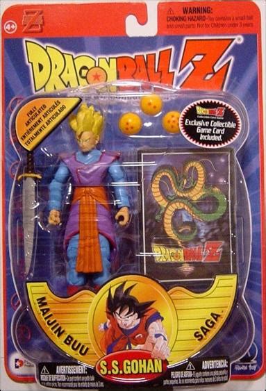 The new gohan figure includes a namekian dragon ball, a dragon radar, two interchangeable hair parts. Dragon Ball Z S.S. Gohan, Jan 2002 Action Figure by Irwin Toys