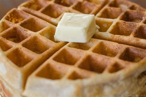 Homemade Cripsy Cinnamon Waffles Making These Filled My House With The