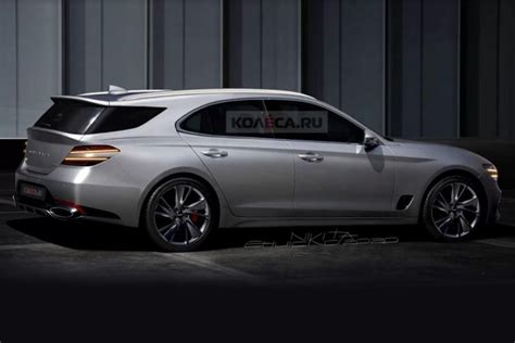 This Is Our Best Look Yet At The Genesis G70 Shooting Brake Carbuzz