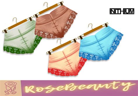 Second Life Marketplace Rosebeauty Shorts With Lace Kupra Fatpack