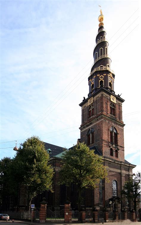 Meu Mundo Turístico Dinamarca Copenhague Vor Frelsers Kirke Igreja